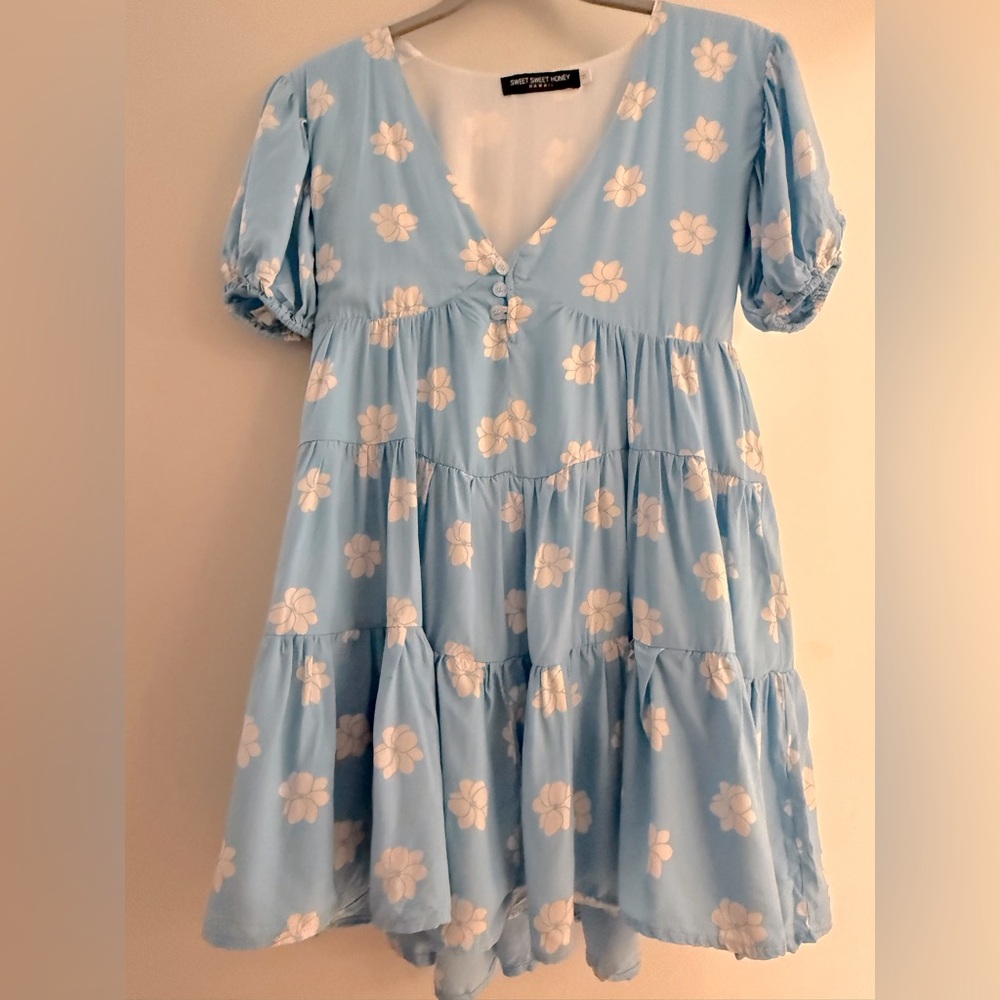 Sweet Sweet Honey Hawaii Dress Kids Size 14